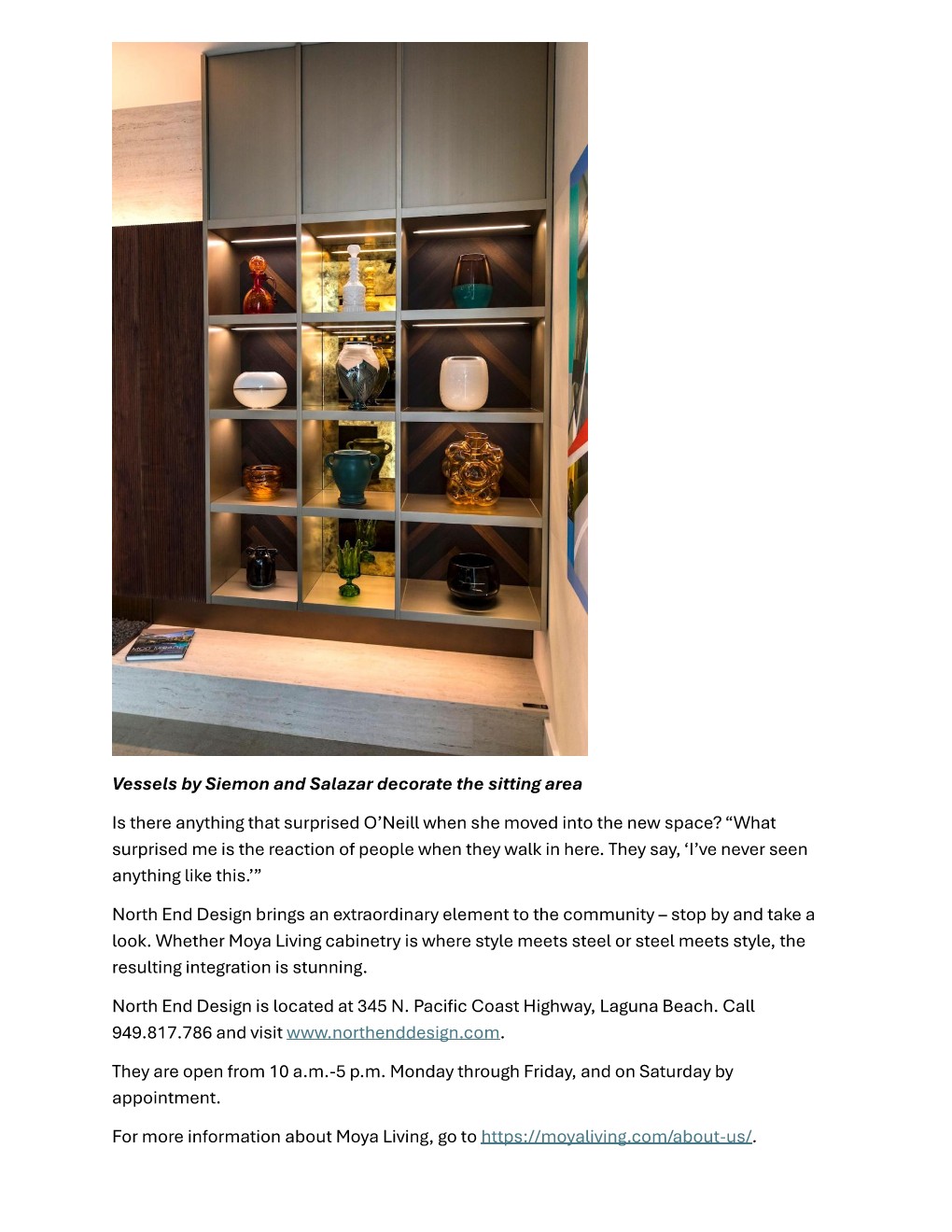 Moya Living of North End Design - Stu's News Page 007